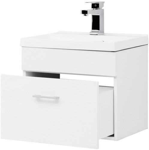 Тумба с раковиной Aquanet Нота 50 белый