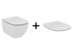 Промо-комплект Ideal Standard Tesi Подвесной унитаз + Сиденье в подарок (TT00001)