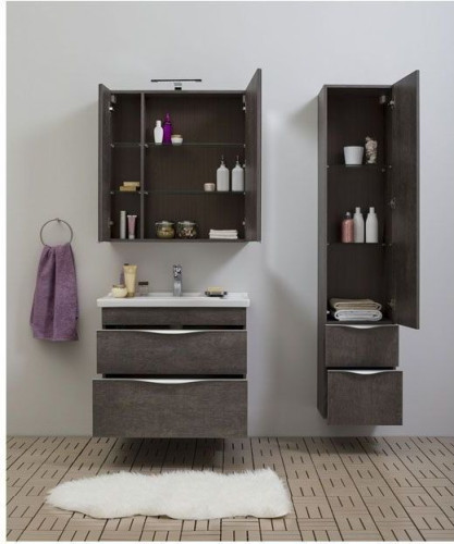 Тумба под раковину Aquanet Эвора 70 дуб антик