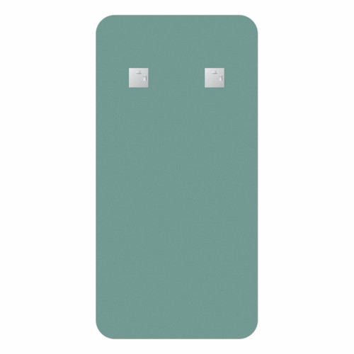 Зеркало настенное с полочкой (цвет: черный) Shadow EVOFORM 60x120 см, BY 0553