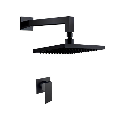 Душевая система встраиваемая Webert Pegaso PE890104560, черный