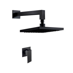 Душевая система встраиваемая Webert Pegaso PE890104560, черный