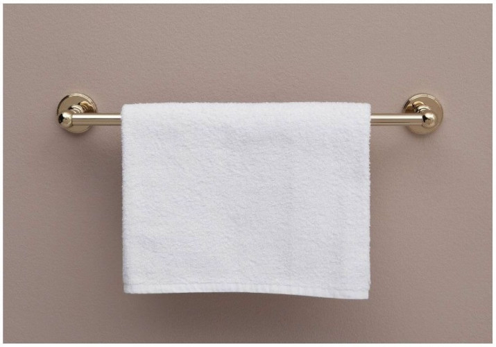 Держатель для полотенец Aquanet 4618, золото (45 см)