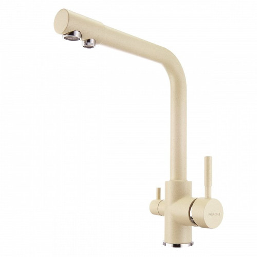 Смеситель для кухни AQUATON РУАН фильтр, шампань (1AX004FCXX290)