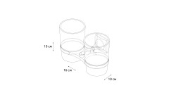 Подстаканник двойной Grampus Ocean GR-2007