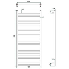 Полотенцесушитель ГРОТА CLASSIC 48/120