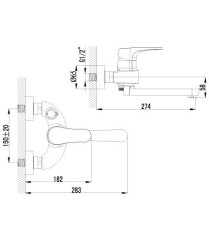 Смеситель Lemark Shift LM4314C