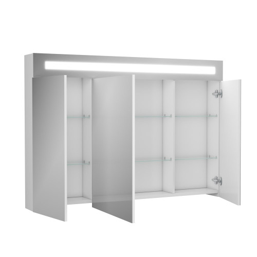 Зеркальный шкаф OWL 1975 HELLA Cristal 105 c LED подсветкой