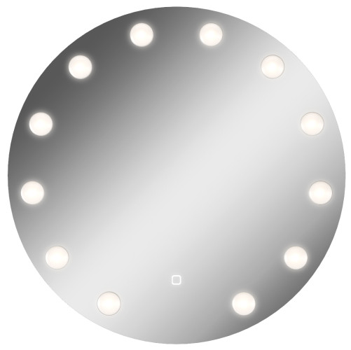 Зеркало Додома 700x700  гримерное с подсветкой Домино