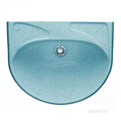 Раковина Santeri Вест с перел б/о крап голубой 131118S0301B0