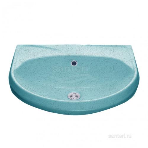 Раковина Santeri Вест с перел б/о крап голубой 131118S0301B0