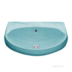 Раковина Santeri Вест с перел б/о крап голубой 131118S0301B0
