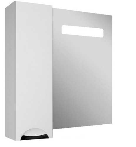 Шкаф-зеркало Грация 60 левый с подсветкой LED Домино