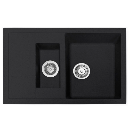 Кухонная мойка Formastone FostoGran FG 76-48, прямоугольная, антрацит