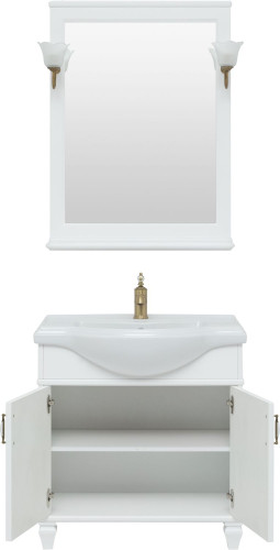 Мебель для ванной Aquanet Валенса New (Классик) 80 белый