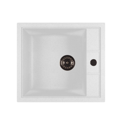 Мойка из искусственного мрамора MIXLINE ML-GM28 44,5x50 (533507)