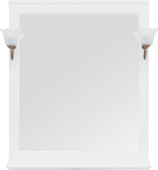 Зеркало Aquanet Валенса NEW 85 белый