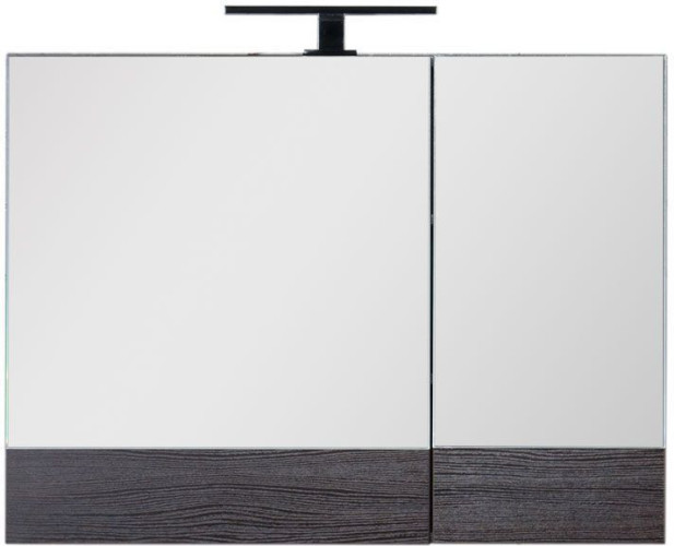 Зеркало-шкаф Aquanet Нота 90 венге