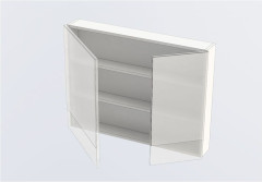 Зеркало-шкаф Aquanet Нота 90 венге