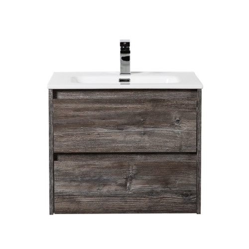 База под раковину подвесная BelBagno KRAFT-600-2C-SO-RGB Rovere Galifax Bianco