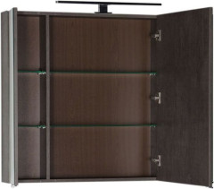 Зеркало-шкаф Aquanet Эвора 100 дуб антик