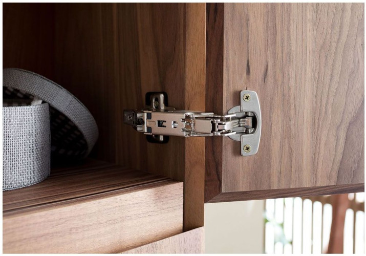 Шкаф-пенал для ванной Aquanet Нью-Йорк 35 орех