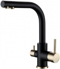 Смеситель для кухни Paulmark ESSEN, антрацит-бронза, 213011-401BR, Paulmark