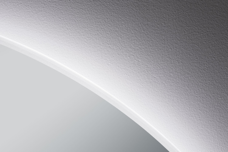 Xpertials SASER, круглое зеркало 60 см, LED свет, вкл/выкл с диммером, антизапотевание