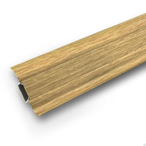 Плинтус Ideal Comfort с кабель каналом Дуб Светлый 212