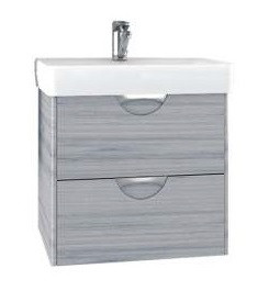 Тумба под раковину AQUATON СИЛЬВА 60 напольная, Дуб Фьорд (1A211801SIW60)