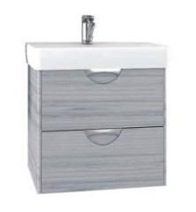 Тумба под раковину AQUATON СИЛЬВА 60 напольная, Дуб Фьорд (1A211801SIW60)