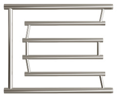 Полотенцесушитель водяной Двин форма лесенка 50х60, цвет Хром (4627106963679)