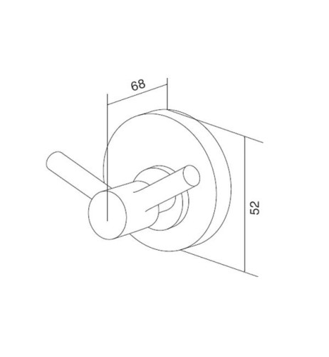 Крючок для полотенец AM PM Bliss A5535600