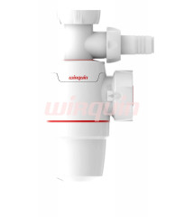 Сифон для раковины WIRQUIN NEO инновационный, с отводом (30987070)