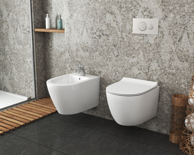 Биде подвесное Grossman БЕЛОЕ GR-B4455 495*370*325