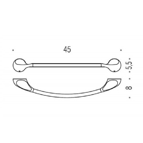 Полотенцедержатель Colombo Design Melo В1209.000