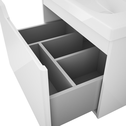 Тумба OWL 1975 Hella 65, белый лак