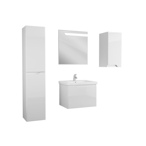 Тумба OWL 1975 Hella 65, белый лак