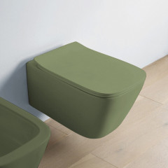 Унитаз Artceram A16 подвесной 360*525*360 Green salvia
