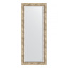 Зеркало настенное с фацетом EVOFORM в багетной раме прованс с плетением, 58х143 см, BY 3537