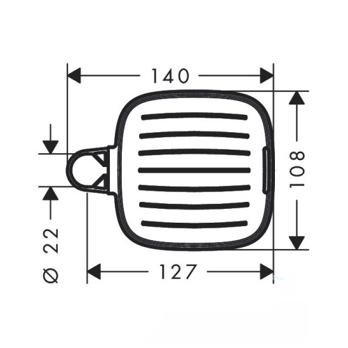 Hansgrohe Casetta E, Хром (26519000)