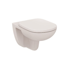 W941106 Подвесной унитаз TEMPO T331101 + Сидение и крышка TEMPO T679401 ДМ металлические шарниры