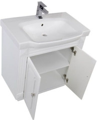 Тумба с раковиной Aquanet Фредерика 80 белый