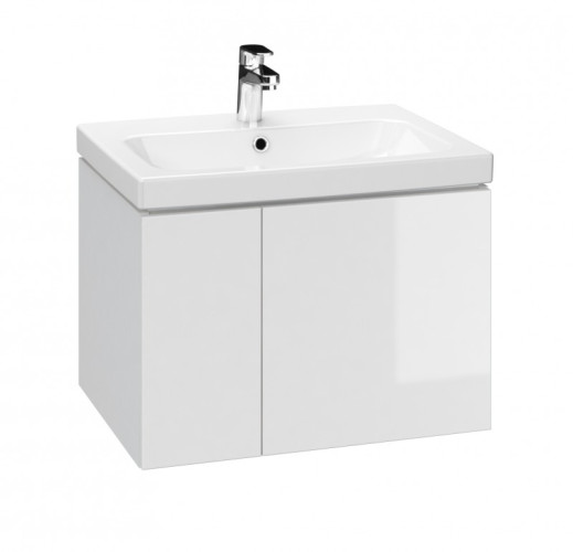 Тумба под раковину подвесная Cersanit COLOUR 60 для COMO 60 белый