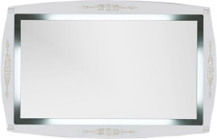 Зеркало Aquanet Виктория 120 белый/золото