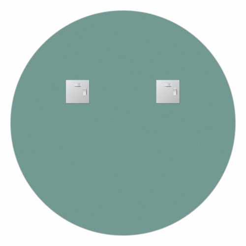 Зеркало настенное с полочкой (цвет: черный) Shadow EVOFORM D70 см, BY 0562