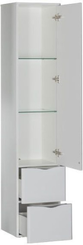 Шкаф-пенал для ванной Aquanet Орлеан 40 белый