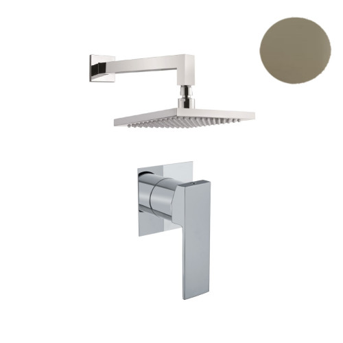 Душевая система встраиваемая Webert Pegaso PE890104794, матовое золото