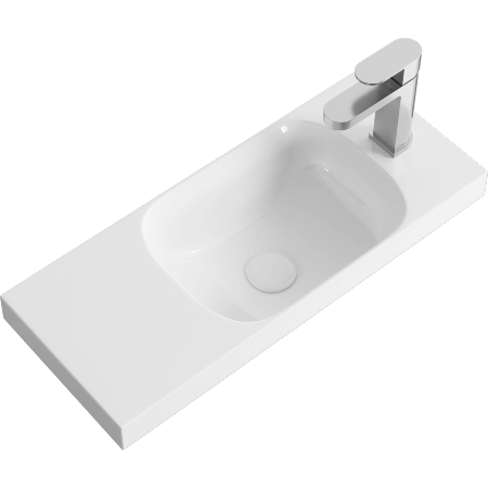 Подвесная тумба 60 см Aqwella ALB0106RDD+ALB0706WM