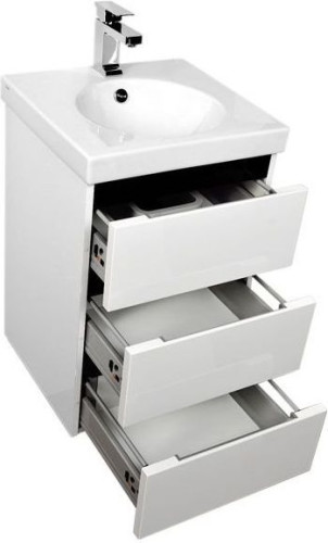 Тумба с раковиной De Aqua Ариетта 50 белый
